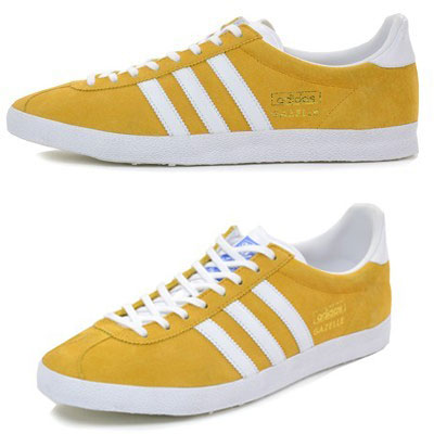 adidas gazelle yellow