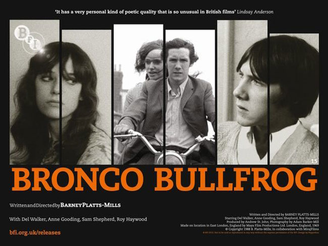 Bronco Bullfrog BFI movie poster