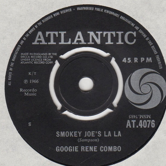 Smokie Joe’s La La – Googie Rene Combo (Atlantic)