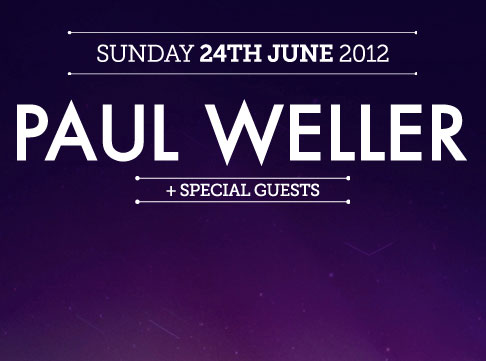 Paul Weller at Jodrell Bank