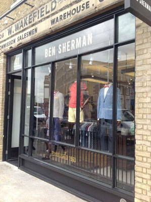  Ben Sherman opens flagship East London store