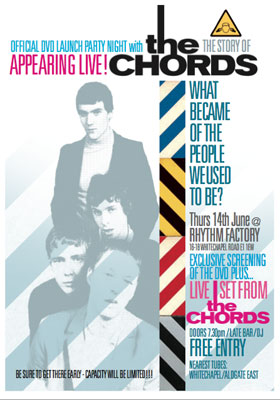 The Chords DVD launch at The Rhythm Factory, London