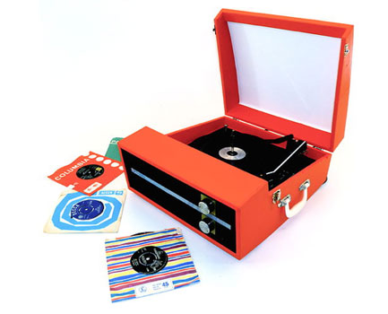 1960s Fidelity portable record player