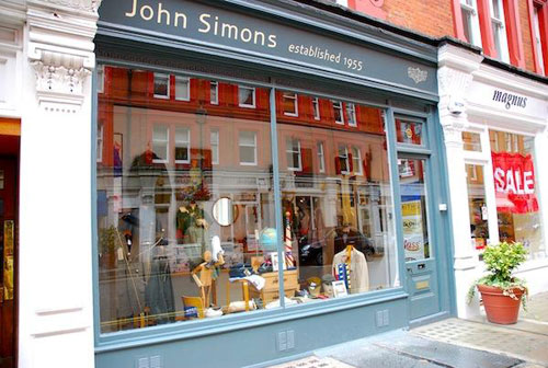 John Simons in London