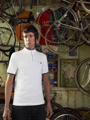 Fred Perry x Bradley Wiggins cycling jersey range