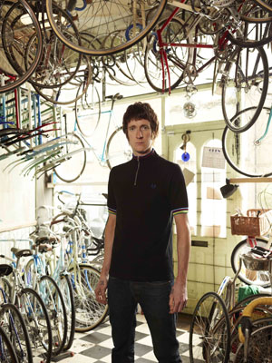 Fred Perry x Bradley Wiggins cycling jersey range