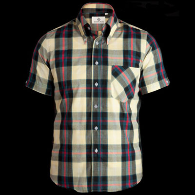 Mikkel Rude window pane check shirt