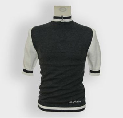 Bob Maitland classic Merino cycling jersey at Velobici