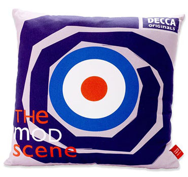 Michelle Mason Mod Scene cushions