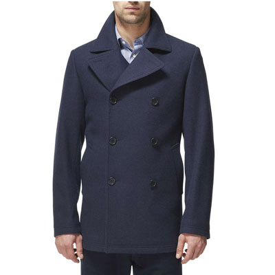 Classic pea coat at Jaeger