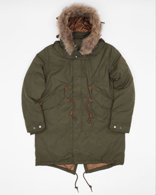 Aigle - high-end fishtail parkas