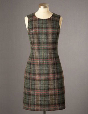 Boden Sixties Brit tweed shift dresses