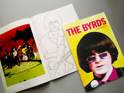 The Byrds colouring book by Piper Gates Design