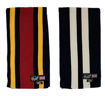 Gloverall college scarf range