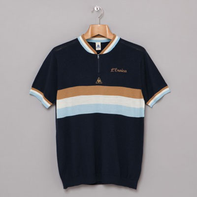 Le Coq Sportif L'Eroica vintage-style cycling shirts