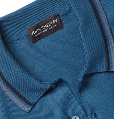 John Smedley Terrence long-sleeved polo shirt