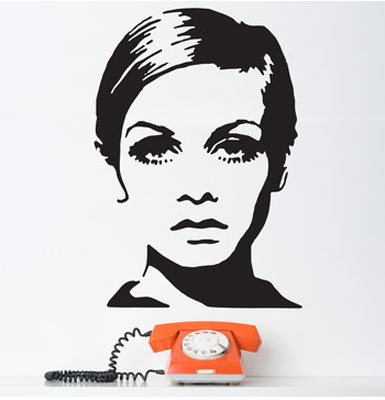 Twiggy wall decals by Zazous