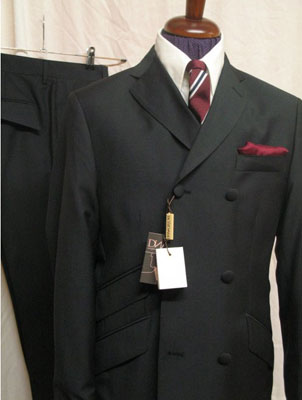1960s-style double-breasted suits at DNA Groove