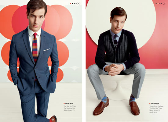 Mad Men clothing range arrives at Banana Republic