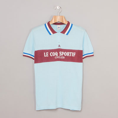 Le Coq Sportif Tholon vintage-style cycling jersey