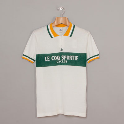 Le Coq Sportif Tholon vintage-style cycling jersey