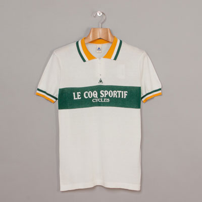 Le Coq Sportif Tholon vintage-style cycling jerseys - Modculture