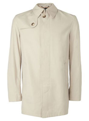 Jaeger Single Storm Flap Car Coat