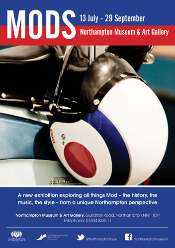 Mods exhibition in Northampton