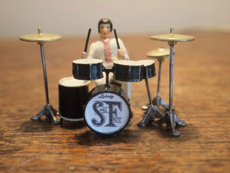 George Doswell-designed Small Faces miniature figures - as seen on Stanley Road album