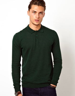 ASOS long-sleeved polo shirts