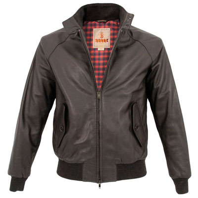 Limited edition Baracuta G9 Harrington Jacket in leather