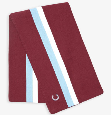 Fred Perry x Hilltop college scarves