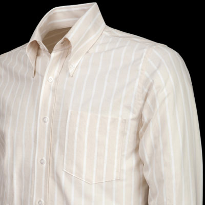 Mikkel Rude plain and wide stripe Oxford shirts