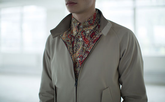 Ben Sherman x Liberty London Harrington jacket and shirt