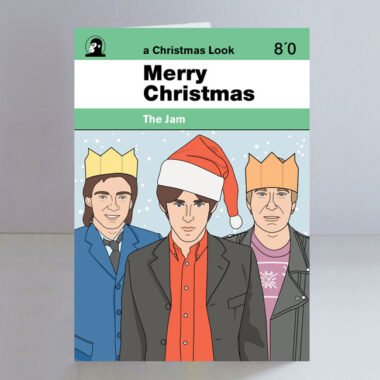 The Jam and Small Faces Christmas cards by Piper Gates Design