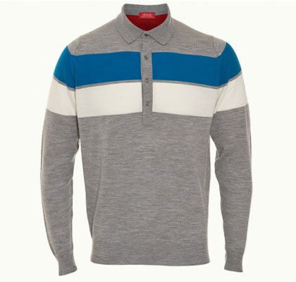 John Smedley 1010msig long-sleeved polo shirt