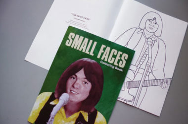 Small Faces colouring book