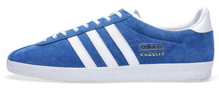 Three new suede reissues of the Adidas Gazelle OG trainers