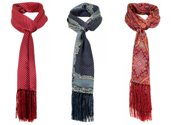 Tootal Vintage Scarves - six designs reissued