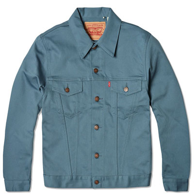 1960s Levi's Vintage Type III Trucker Jacket in blue Bedford cotton -  Modculture