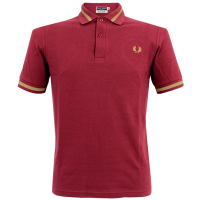 1960s Fred Perry M2 single-tipped polo shirt reissued