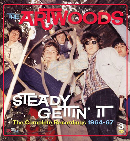 Coming soon: The Artwoods - Steady Getting' It (The Complete Recordings) on RPM