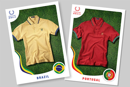 Fred Perry World Cup polo shirt collection returns