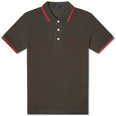 Fred Perry Japanese tipped polo shirts - new colours