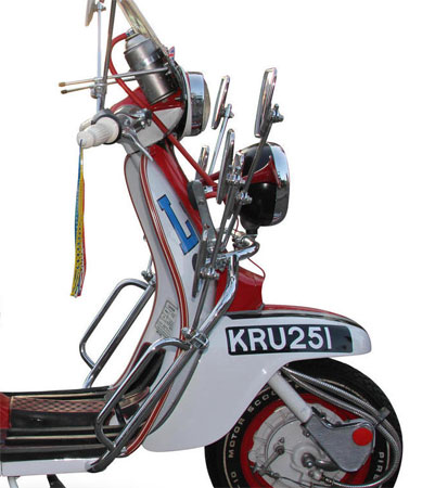 Up for auction: Replica of Jimmy's scooter from Quadrophenia