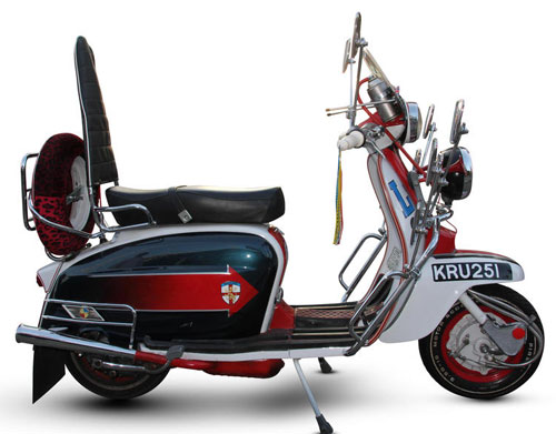 Up for auction: Replica of Jimmy's scooter from Quadrophenia