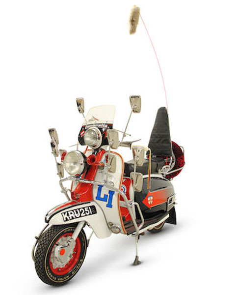 Up for auction: Replica of Jimmy's scooter from Quadrophenia