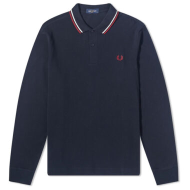 Discounted: Fred Perry long-sleeve polo shirts