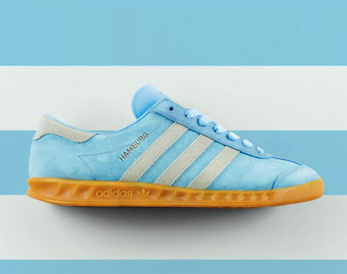 Adidas Hamburg trainers reissued in frost blue as a Size? exclusive -  Modculture