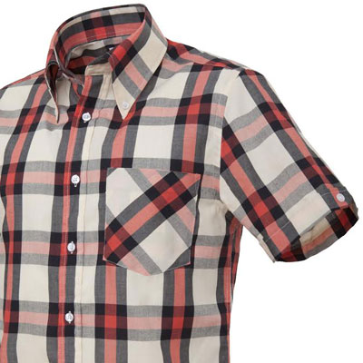 New Mikkel Rude window pane check button-down shirts now available